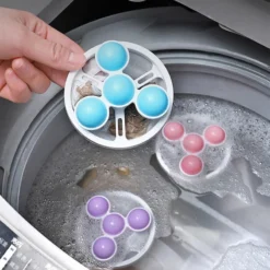 Washing Machine Hair Catcher Pet Hair Removal Floating Clothes Dirty Fiber Collector Filter Mesh Laundry Bag Cleaning Tools 3