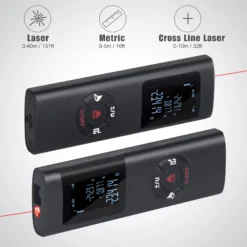 40M/60M Mini Smart Laser Distance Meter Measure Infrared Rangefinder USB Rechargeable Portable Handheld Laser Range Finder Tools 3