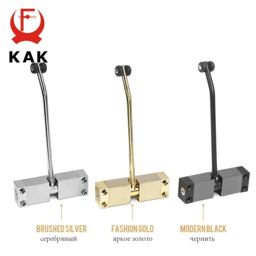 KAK Stainless Steel Automatic Spring Door Closer Door Closing Device Can Adjust The Door Closing Device Furniture Door Hardware 3