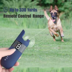 MASBRILL 800m Electric Dog Training Collar Light IP7 Waterproof Pet Remote Control With Shock Vibration Sound Function Collars 2
