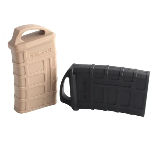 M4 M16 Fast Magazine Holster Tactical Rubber Case 5.56 Mag Anti-slip Protective Sleeve Cover Airsoft Gun Cartridge Hunting Gear 4