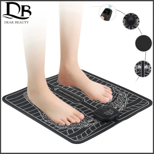 Electrical Foot Mat EMS Muscle Stimulation For Contraction Relax Shape Legs Relieve Ache Pain Reduce Injuries USB Charging 1