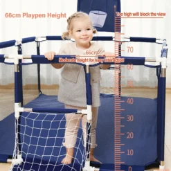 PANGDUBE Baby Playpen Kids Playground for Babies Fence for Children Ball Pit Pool Baby Playground Baby Safety Fence 4
