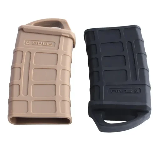 M4 M16 Fast Magazine Holster Tactical Rubber Case 5.56 Mag Anti-slip Protective Sleeve Cover Airsoft Gun Cartridge Hunting Gear 3