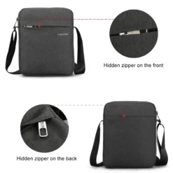 Lifetime Warranty New Men Messenger Bag High Quality Waterproof Shoulder Bag For Men Business Travel Crossbody Bag Male Mini Bag 5