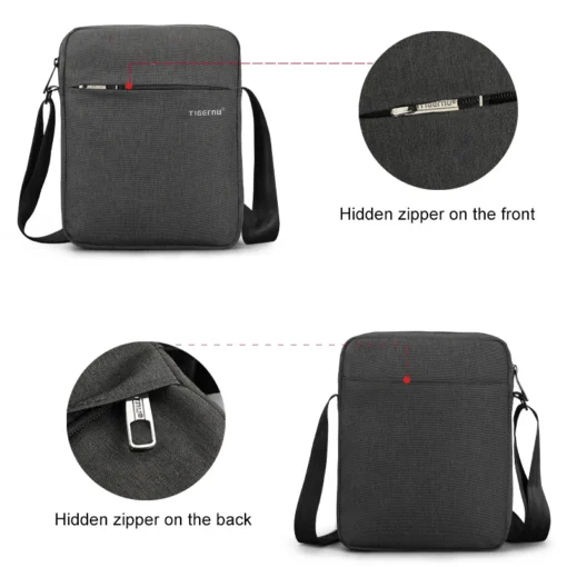 Lifetime Warranty New Men Messenger Bag High Quality Waterproof Shoulder Bag For Men Business Travel Crossbody Bag Male Mini Bag 5