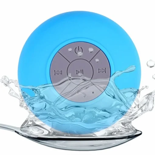 Bathroom waterproof wireless Bluetooth speaker large suction cup mini portable speaker outdoor sports stereo speaker 5