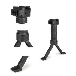 Tactical M300A/M600C flashlight nylon Y-bracket 20mm elastic telescopic tripod adjustable, suitable for outdoor sports hunting a 5