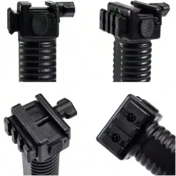 Tactical M300A/M600C flashlight nylon Y-bracket 20mm elastic telescopic tripod adjustable, suitable for outdoor sports hunting a 3
