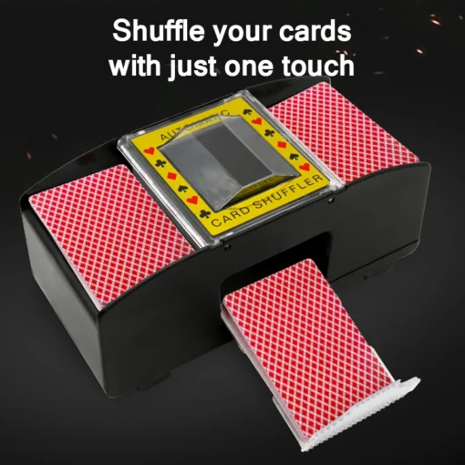 Shuffle Machine Board Game Poker Playing Cards Electric Automatic Card Game Party Entertainment And Card Shuffler Essentials 5