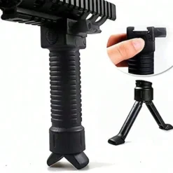 Tactical M300A/M600C flashlight nylon Y-bracket 20mm elastic telescopic tripod adjustable, suitable for outdoor sports hunting a 6