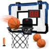 Kids Sports Toys Basketball Balls Toys for Boys Girls 3+ Years Old Wall Type Foldable Basketball Hoop Throw Outdoor Indoor Games 1