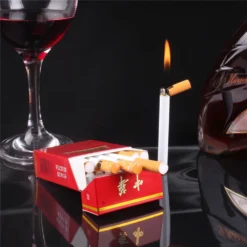 Hot Creative Simulation Cigarette Lighter Personalized Portable Unusual Kerosene Lighter Men's Gift 1