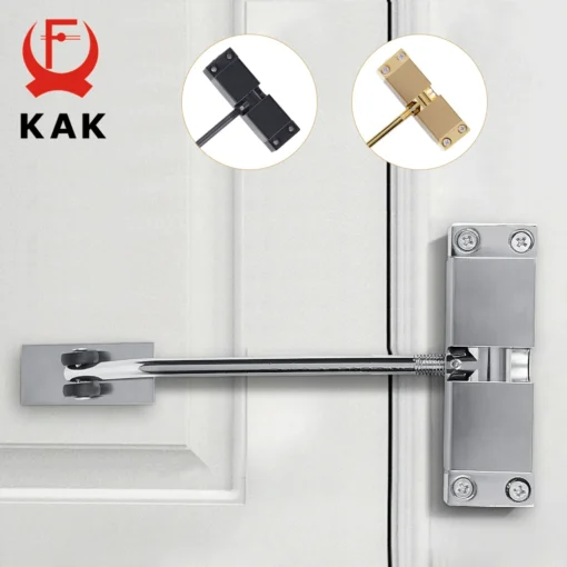 KAK Stainless Steel Automatic Spring Door Closer Door Closing Device Can Adjust The Door Closing Device Furniture Door Hardware 1