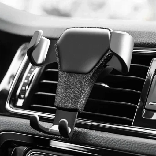 Gravity Car Holder For Phone Air Vent Clip Mount Mobile Cell Stand Smartphone GPS Support For iPhone 13 12 Xiaomi Samsung Phone 1